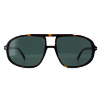 David Beckham DB1000/S Sunglasses Dark Havana / Green