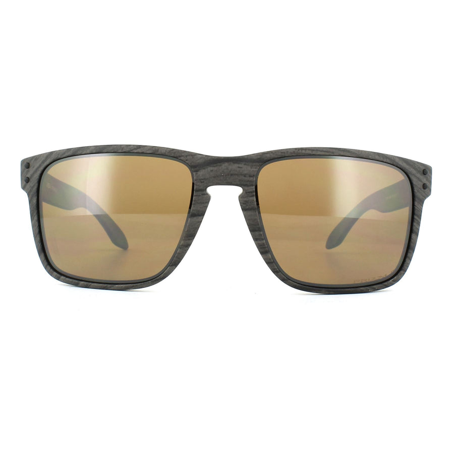 Oakley Holbrook XL oo9417 Sunglasses Woodgrain Prizm Tungsten Polarized