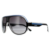 Carrera Sunglasses Speedway/N T5C 9O Black Crystal White Blue Dark Grey Gradient