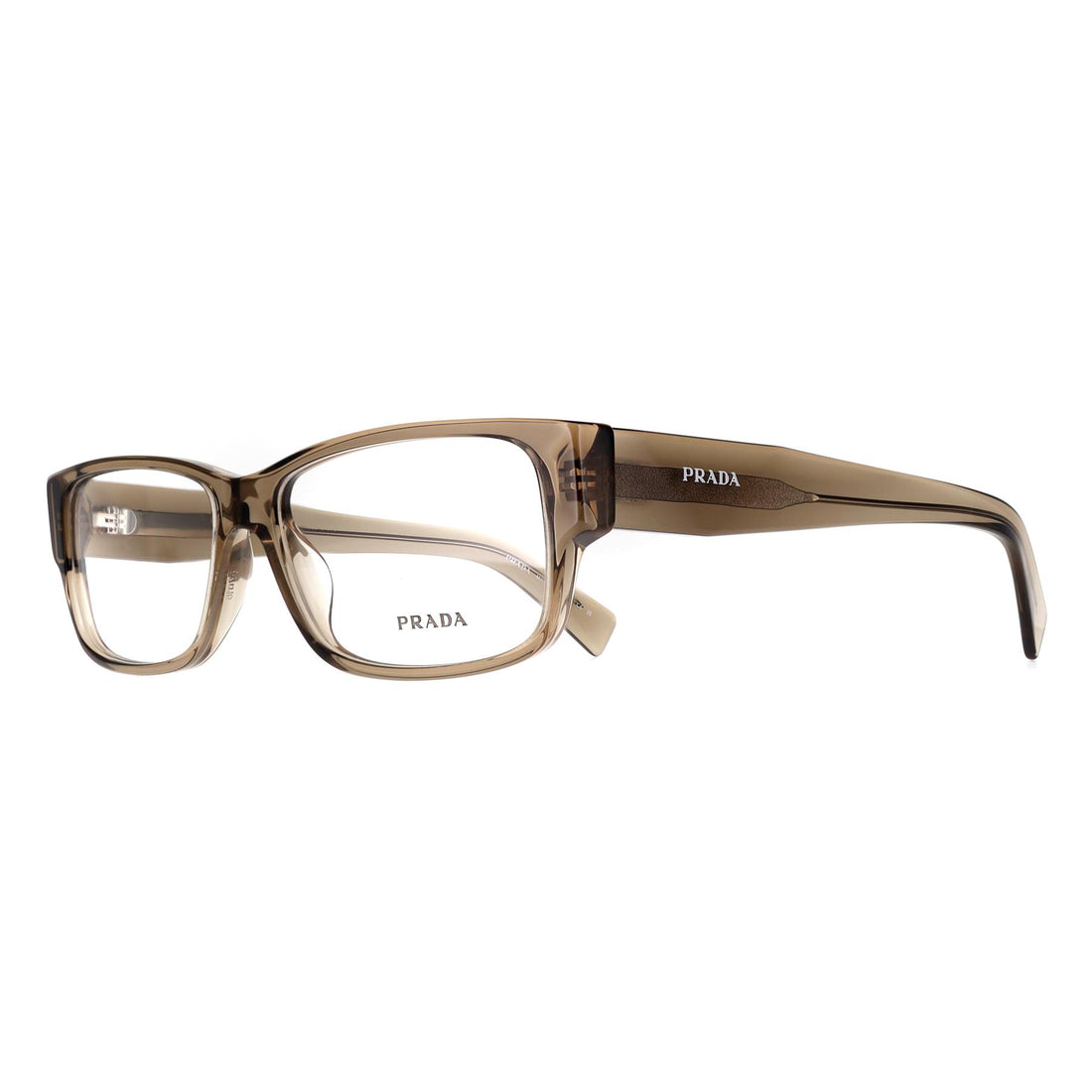 Prada Glasses Frames PRB09V 18T1O1 Transparent Terra Men