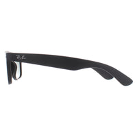 Ray-Ban Sunglasses New Wayfarer 2132 622 Black Rubber Green Small 52mm