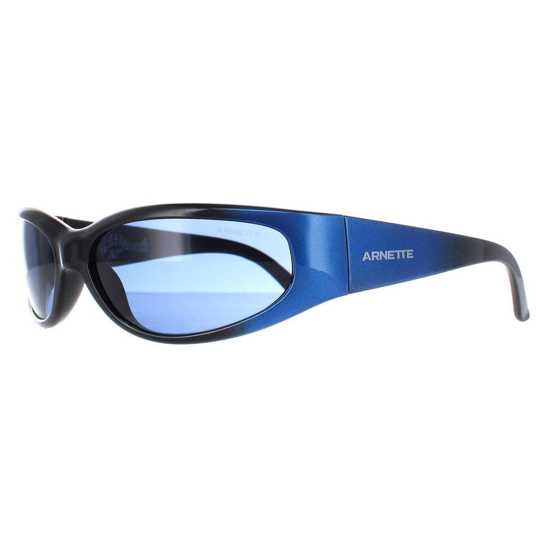 Arnette Sunglasses AN4302 Catfish 281880 Black Gradiant Metal Blue Dark Blue