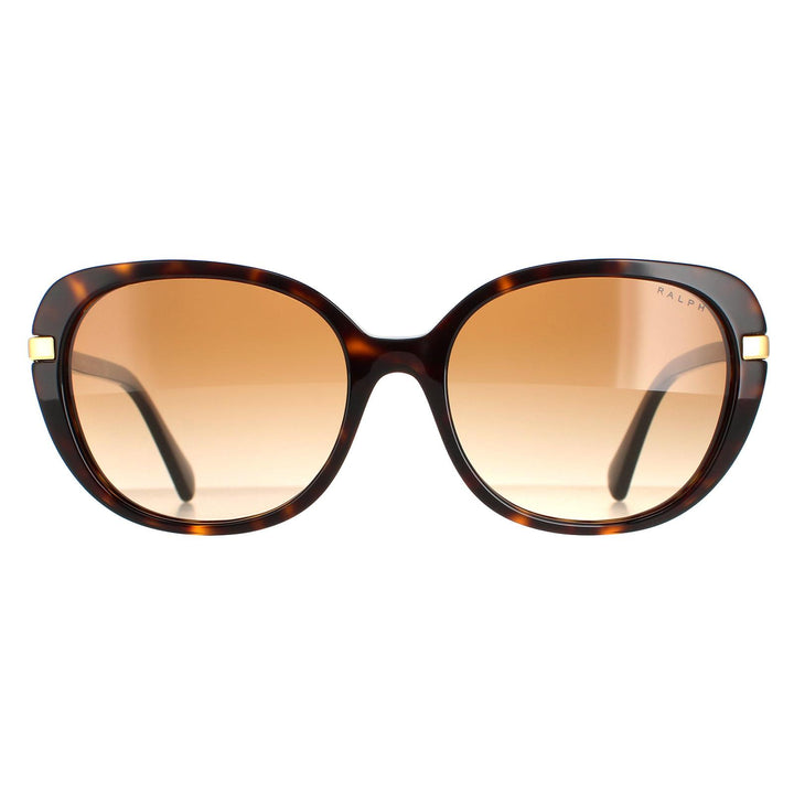Ralph by Ralph Lauren Sunglasses RA5277 500313 Shiny Dark Havana Brown Gradient