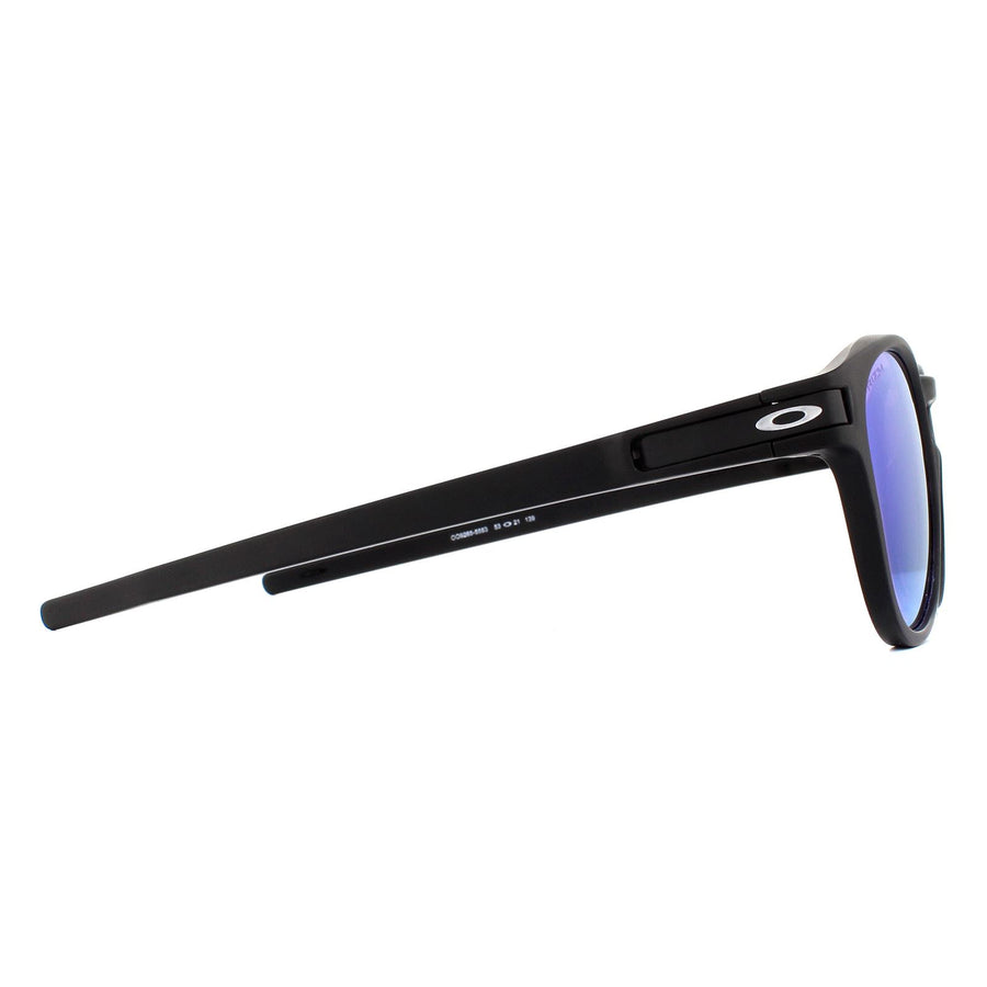 Oakley Sunglasses Latch OO9265-55 Matte Black Prizm Violet