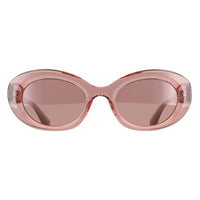 Longchamp Sunglasses LO756S 610 Transparent Rose Solid Antique Rose