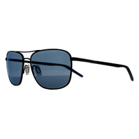 Serengeti Sunglasses Spello 8797 Matte Black Mineral Blue 555nm Polarized