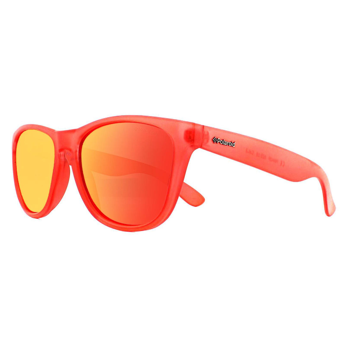 Polaroid Sunglasses P8443 0Z3 Matte Red Orange Mirror