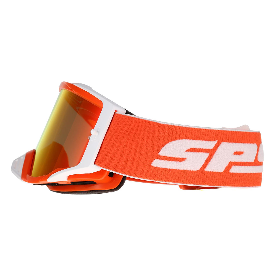 Spy MX Motocross Goggle Foundation Plus 323506979856 Classic Orange Smoke Red Mirror & Clear