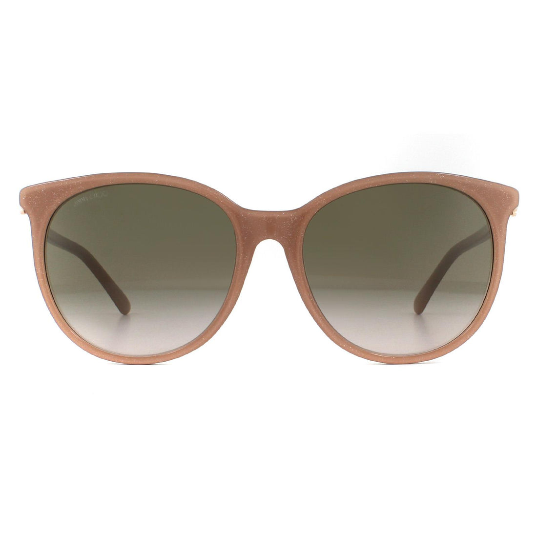 Jimmy Choo Sunglasses ILANA/F/SK KON HA Nude Glitter Brown Gradient