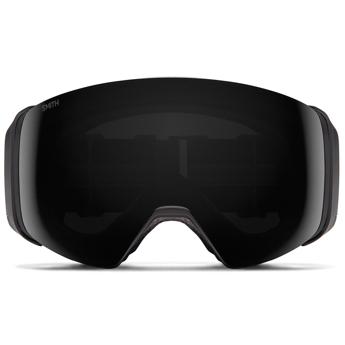 Smith Ski Goggles 4D Mag 0JX 4Y Black ChromaPop Sun Black & CP Storm Blue Sensor Mirror