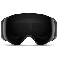 Smith Ski Goggles 4D Mag 0JX 4Y Black ChromaPop Sun Black & CP Storm Blue Sensor Mirror