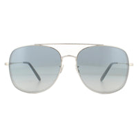 Oliver Peoples Taron OV1272S Sunglasses Silver / Dark Grey Gradient Mirror