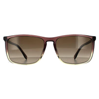 Hugo Boss Sunglasses BOSS 0665/S/IT NUX HA Brown Grey Brown Gradient