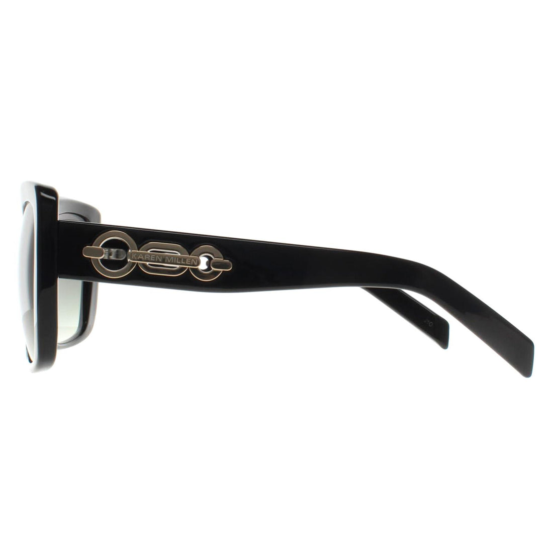 Karen Millen Sunglasses KM5056 001 Black Grey