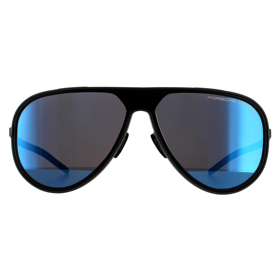 Porsche Design P8684 Sunglasses Gun / Dark Blue Mirror