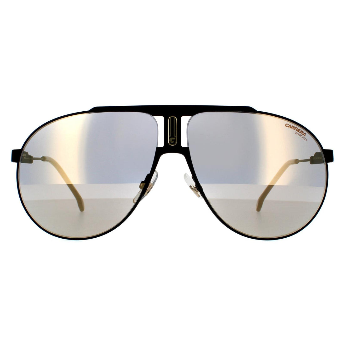 Carrera Sunglasses Panamerika65 003 JO Matte Black Grey Bronze Mirror