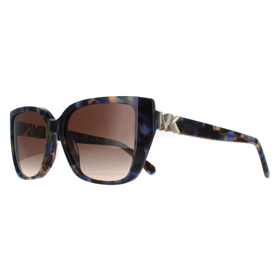 Michael Kors Sunglasses MK2199 Acadia 395213 Bright Blue Tortoise Brown Gradient