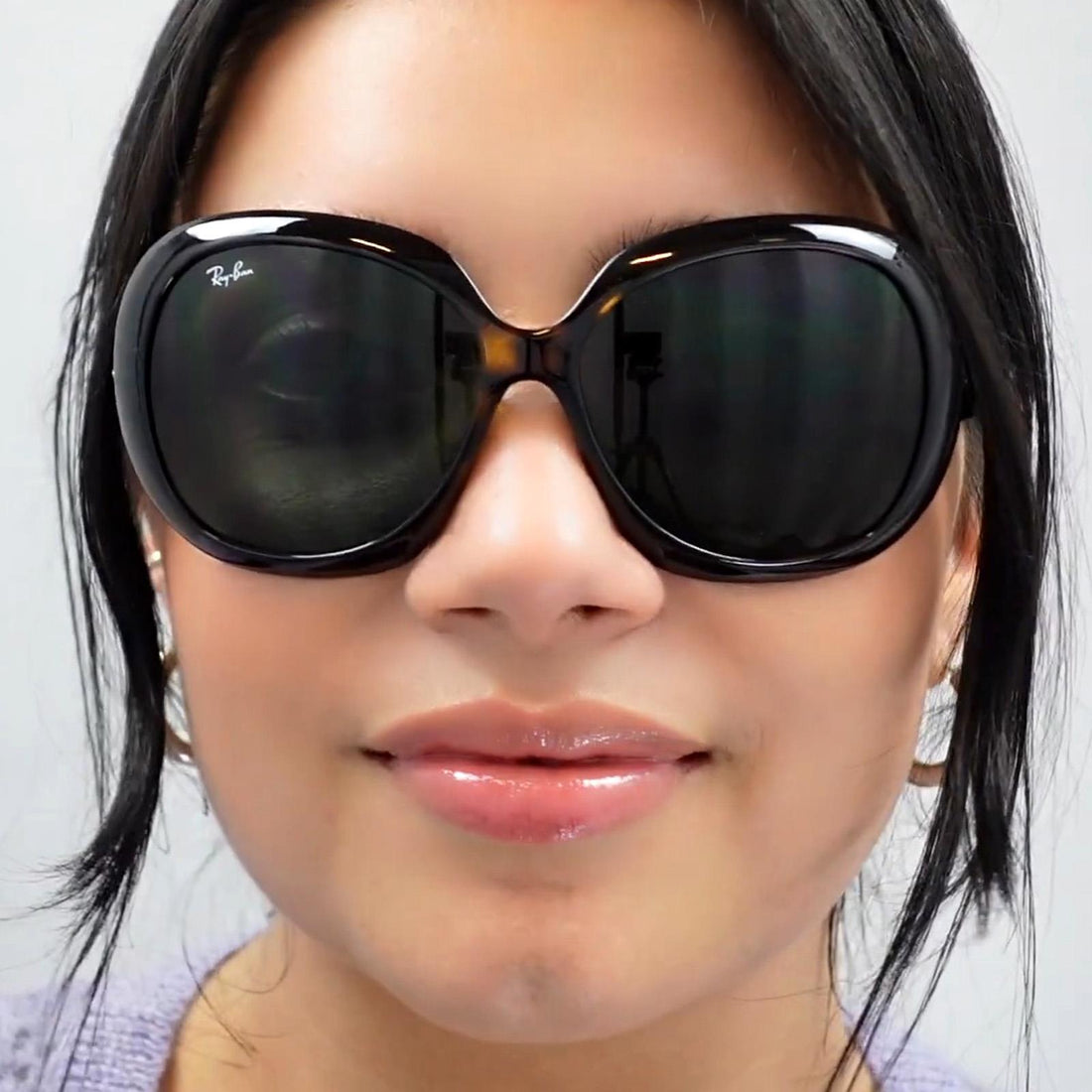 Ray-Ban Sunglasses Jackie Oh II RB4098 642/A5 Havana Pink Brown Gradient