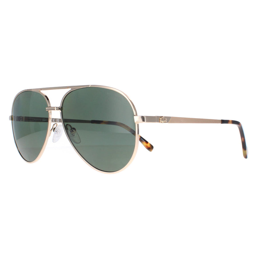 Lacoste Sunglasses L233SP 714 Gold Green Polarized