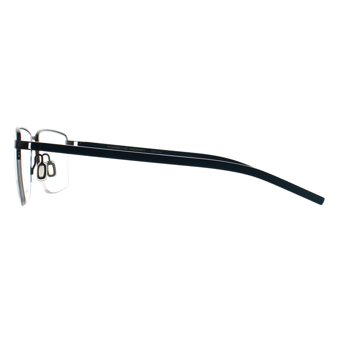 Porsche Design Glasses Frames P8757 C Dark Grey Blue Men