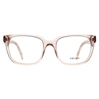 Prada Glasses Frames PR 17ZV 15J1O1 Crystal Pink Women