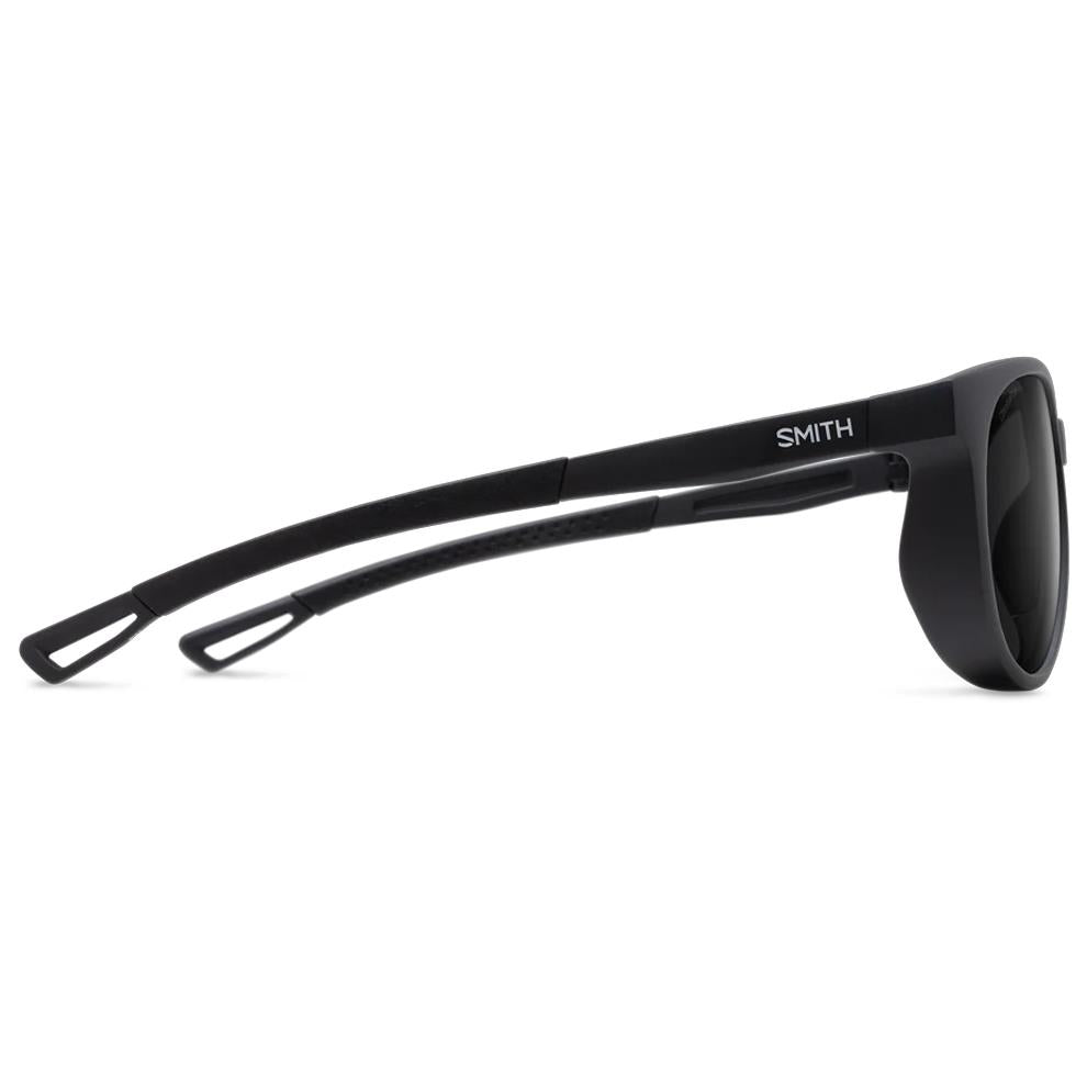Smith Sunglasses Seeker 003 6N Matte Black ChromaPop Polarized Black