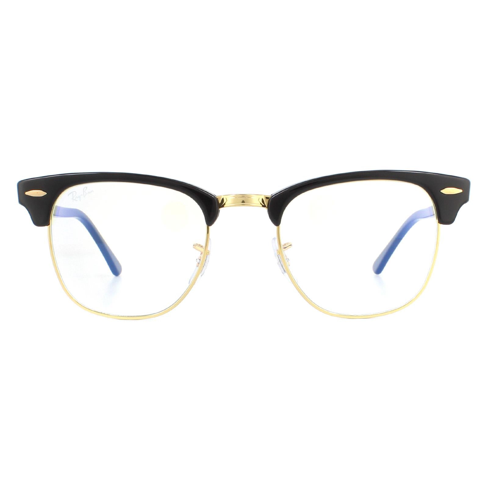 Sunglasses Clubmaster RB3016 901 BF Clear Blue