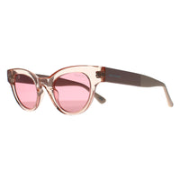 Skechers Sunglasses SE6100 72S Crystal Pink Pink Polarized