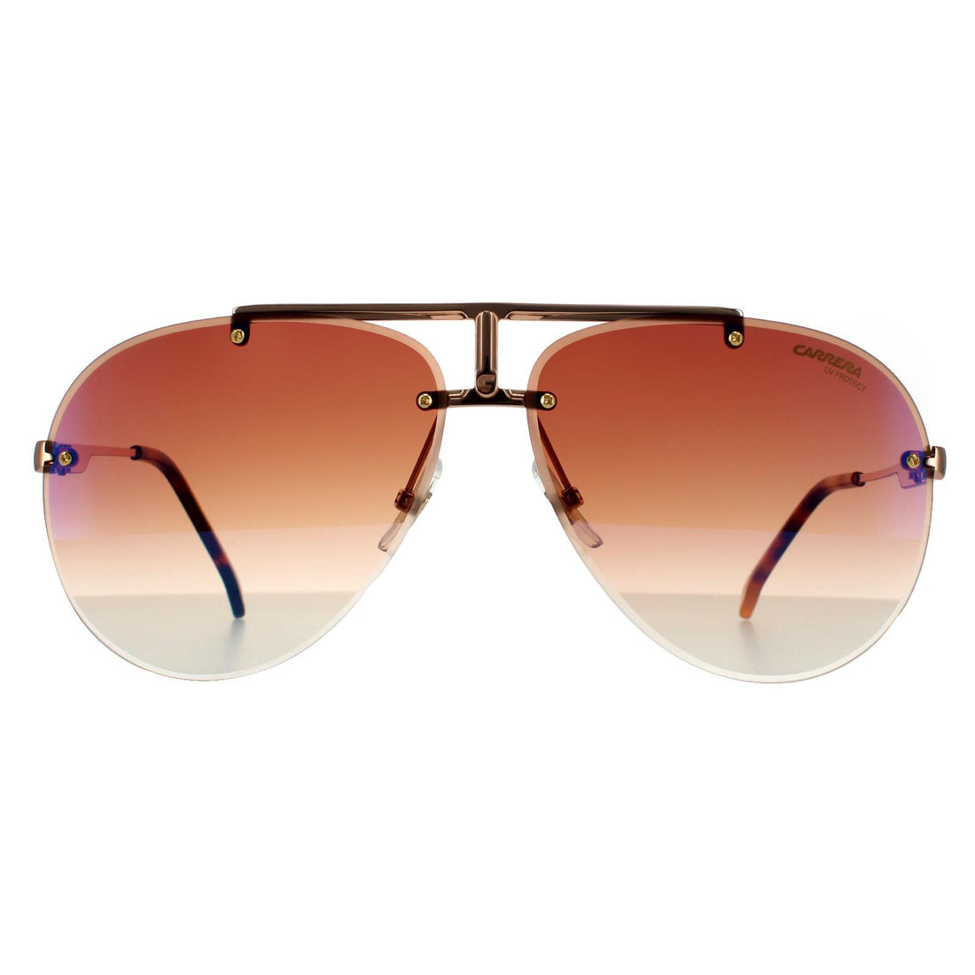 Carrera 1032/S Sunglasses Gold Copper / Brown Gradient Blue