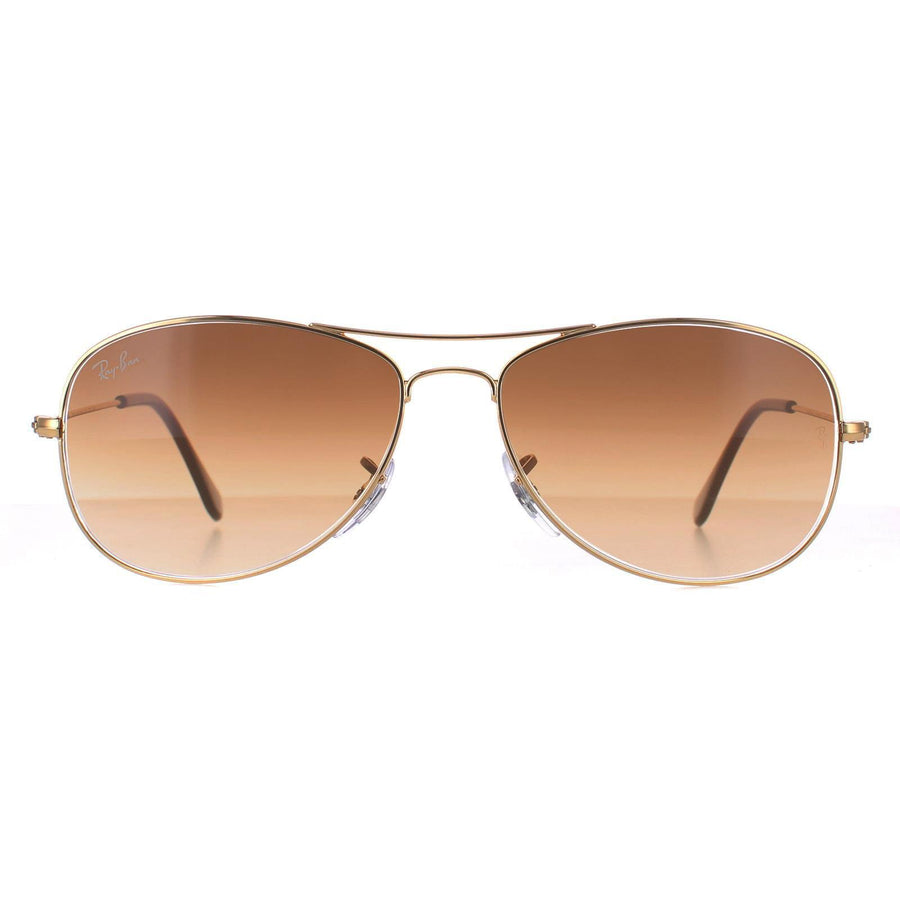 Ray-Ban Cockpit RB3362 Sunglasses Gold Brown Gradient 56
