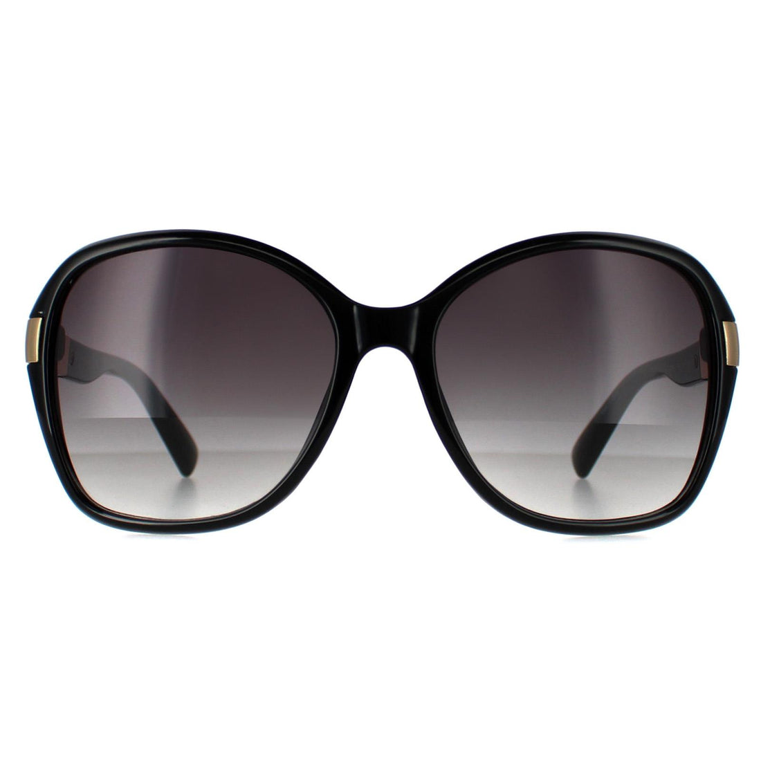 Guess Sunglasses GF0371 01B Shiny Black Smoke Gradient