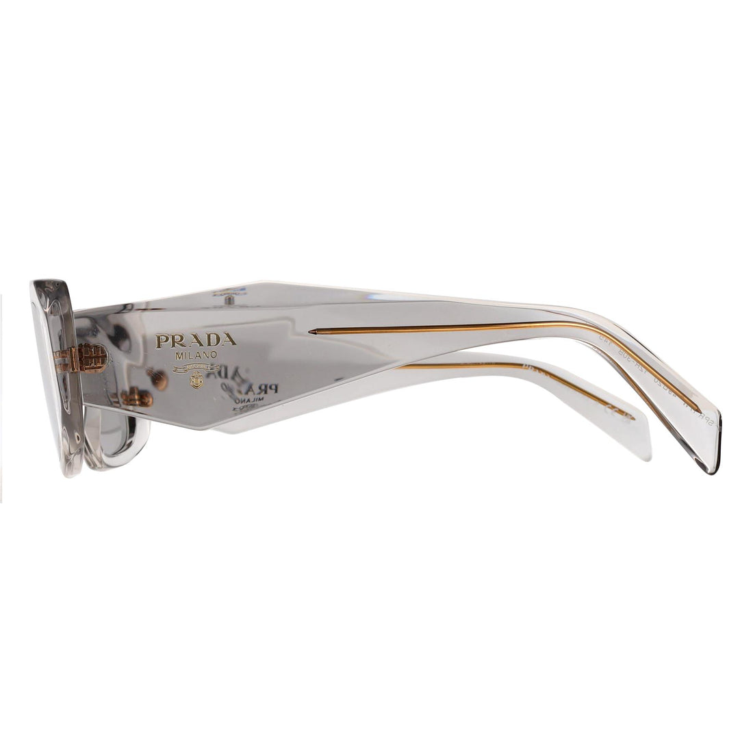 Prada Sunglasses PR17WS 12R30B Transparent Grey Light Grey