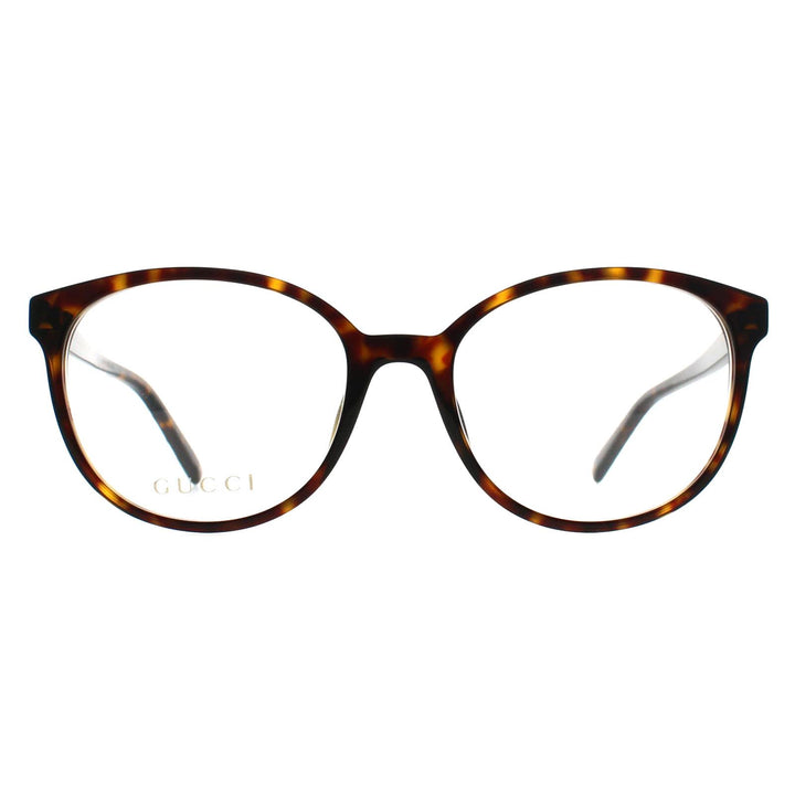 Gucci Glasses Frames GG1996O 002 Shiny Dark Havana Women
