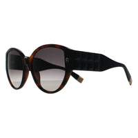 Furla Sunglasses SFU784 01AY Shiny Dark Havana Smoke Grey Gradient