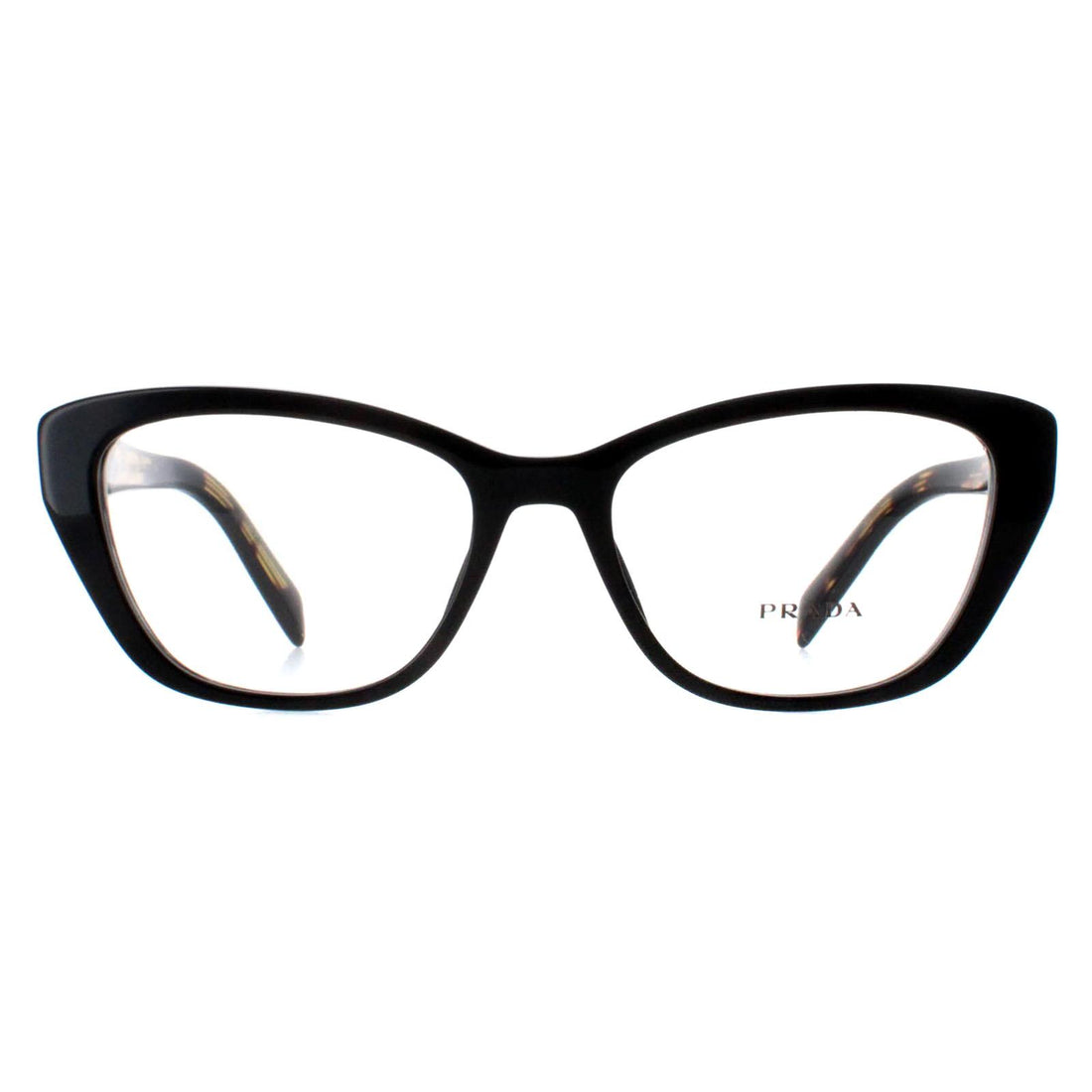 Prada Eyeglasses PR19WV 1AB1O1 Black Women