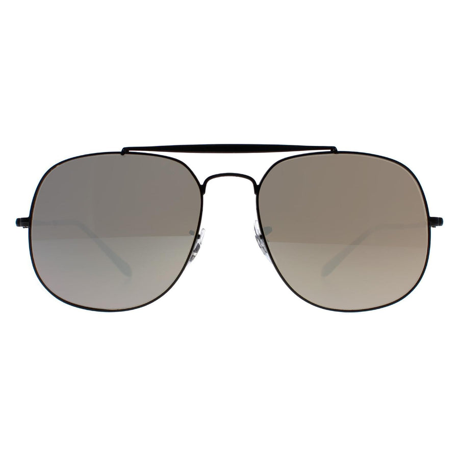 Ray-Ban General RB3561 Sunglasses Black Silver Gradient Mirror