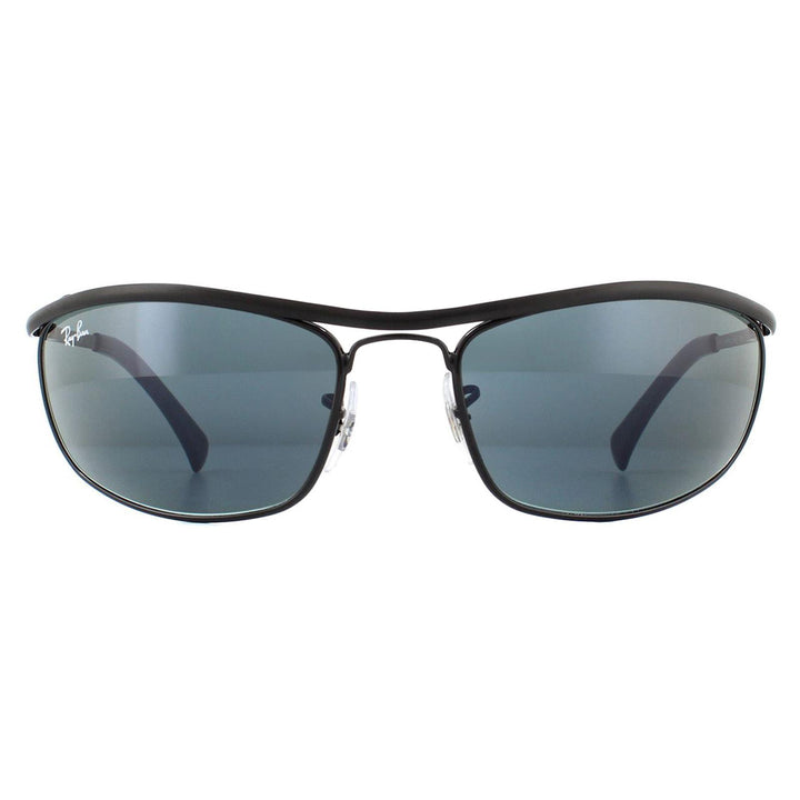 Ray-Ban Olympian RB3119 Sunglasses Top Black & Demi Shiny Black Blue