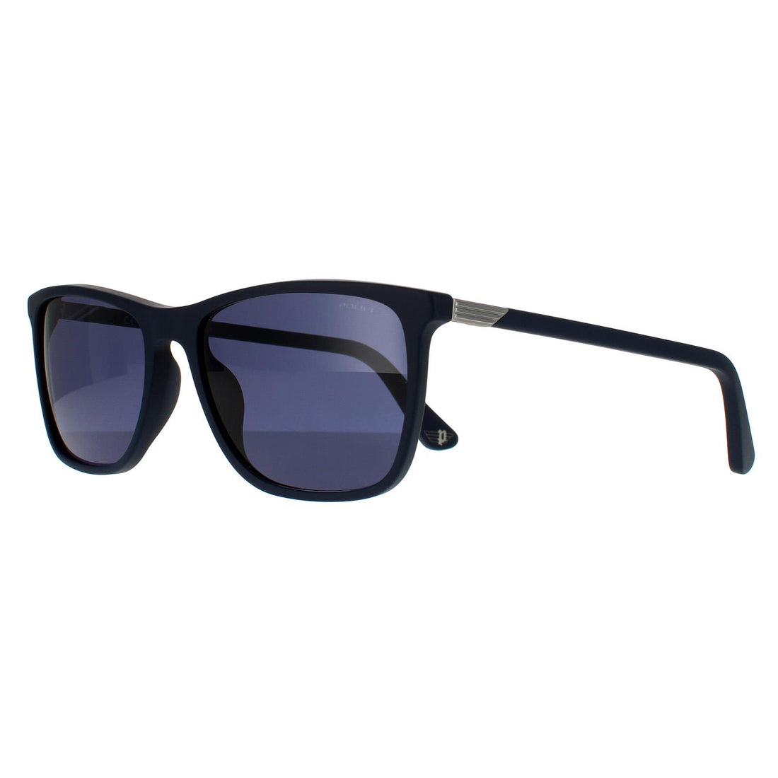 Police Sunglasses SPL972 Axiom 3 0C03 Blue Opaco Blue