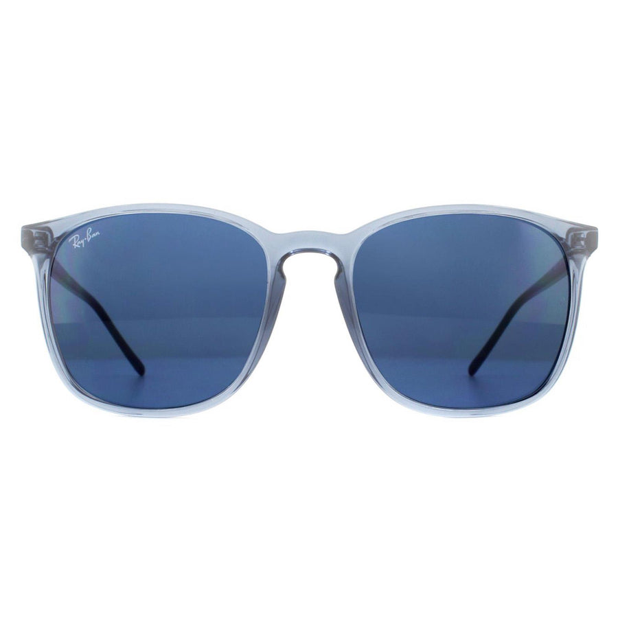 Ray-Ban Sunglasses RB4387 639980 Transparent Blue Blue Gradient