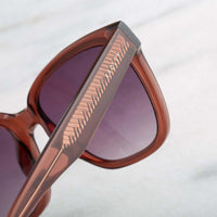 Radley Sunglasses RDS-6521 162 Transparent Pink Grey Gradient