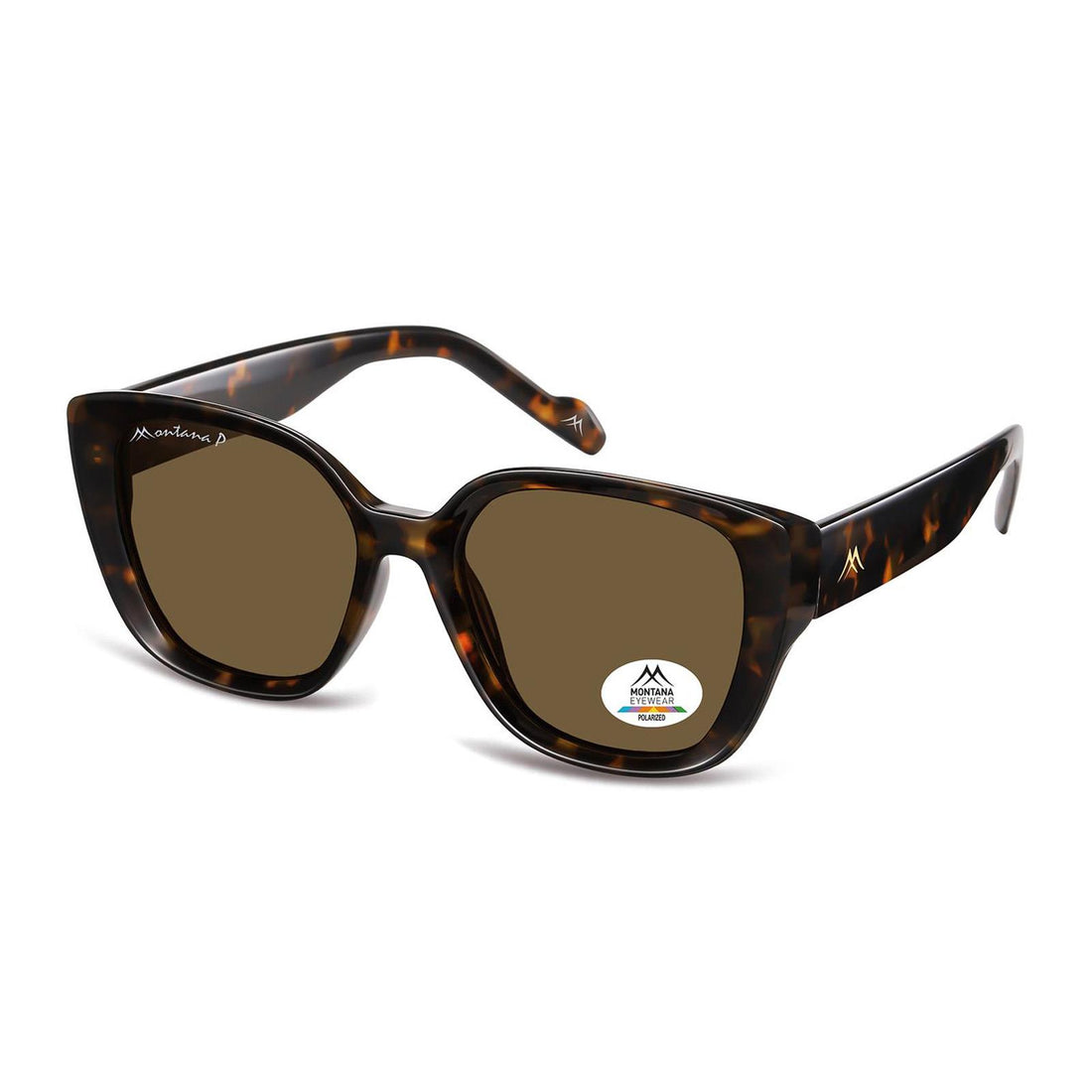 Montana Sunglasses MP180 B Tortoise Brown Polarized