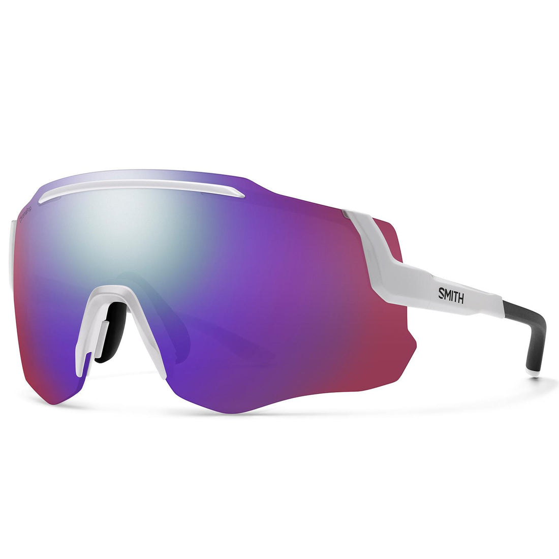 Smith Sunglasses Momentum VK6 DI White Chromapop Violet Mirror