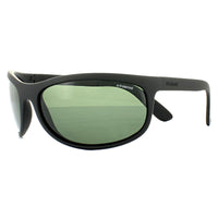 Polaroid Sport Sunglasses P7334 9CA RC Black Rubber Green Polarized