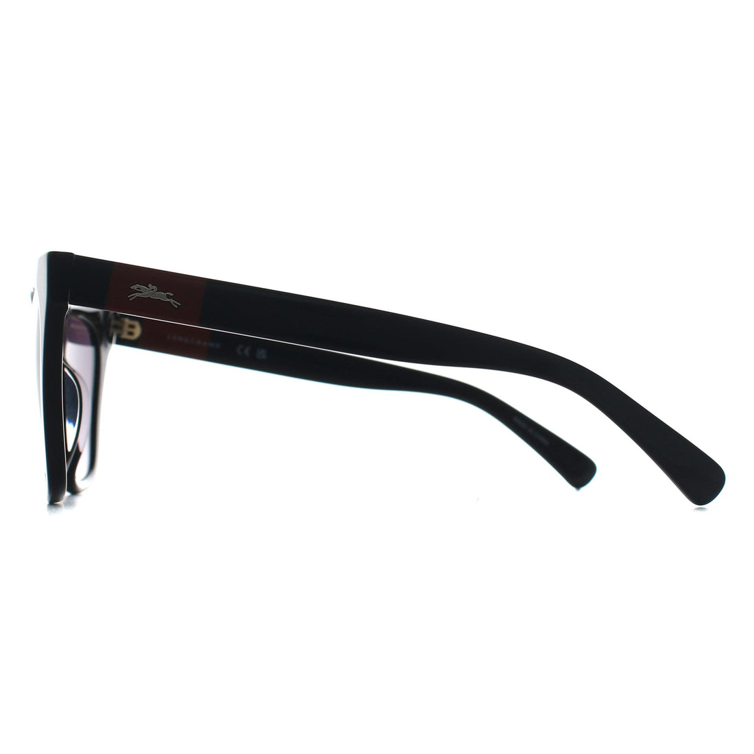 Longchamp Sunglasses LO715S 001 Black Grey Gradient