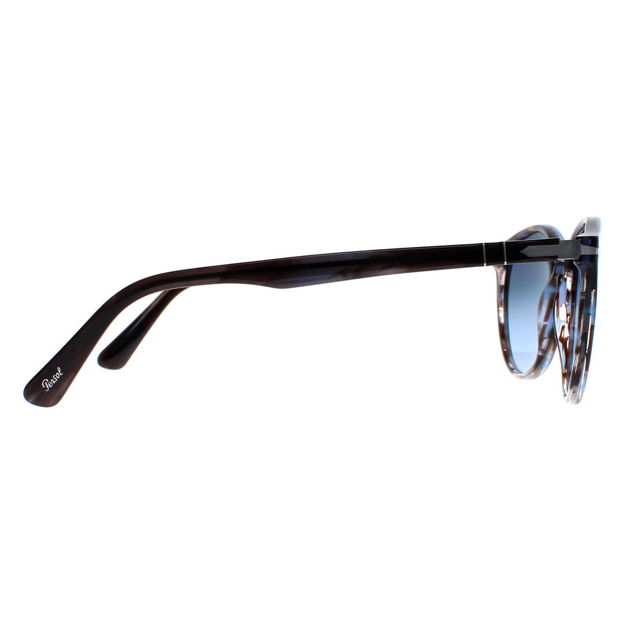 Persol Sunglasses PO3152S 1155Q8 Striped Blue Azure Gradient Blue