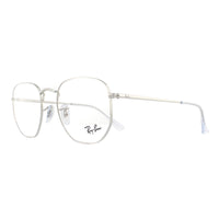 Ray-Ban Glasses Frames RB6448 Hexagonal 2501 Silver 54mm
