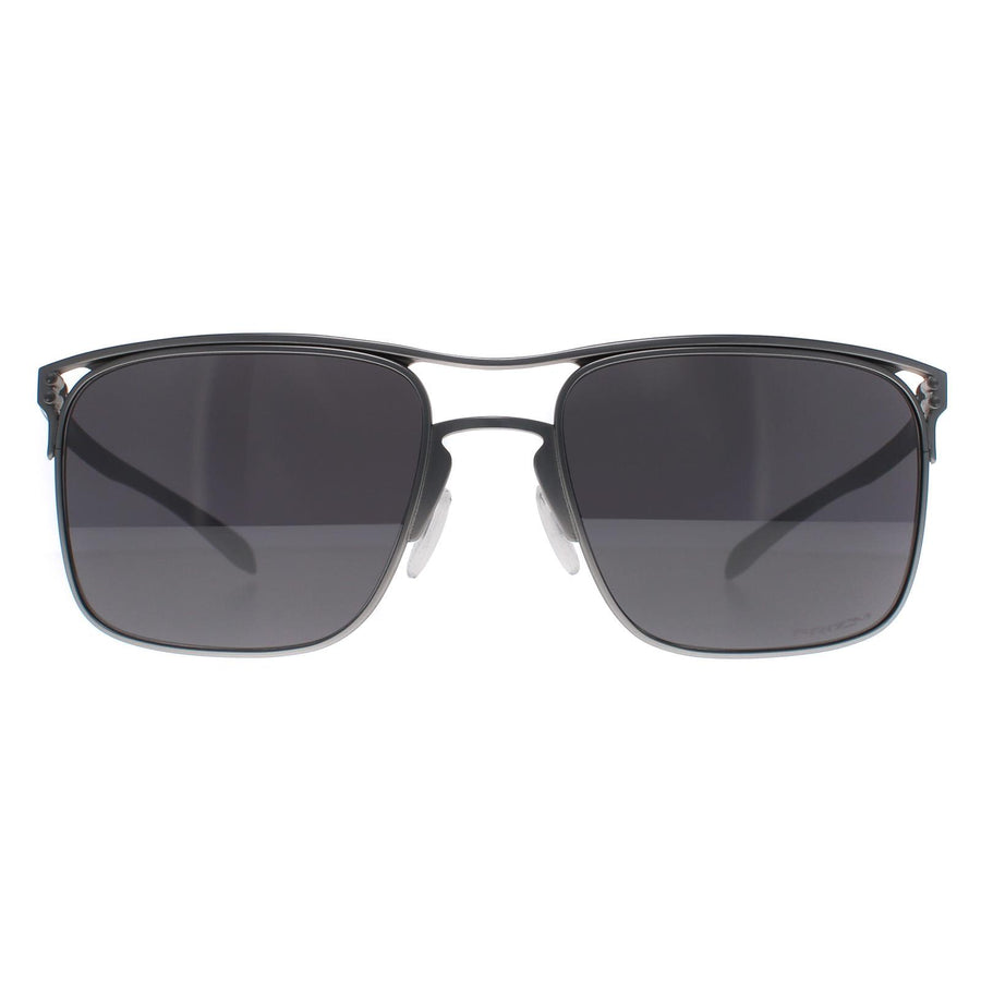 Oakley Holbrook TI Sunglasses Satin Chrome Prizm Black