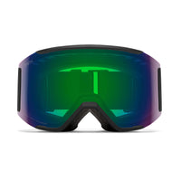 Smith Ski Goggles Squad Mag 0JX XP Black ChromaPop Everyday Green Mirror & Storm Blue Sensor Mirror