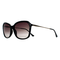 Seksy Sunglasses N2901 A Black Gold Smoke Grey Gradient