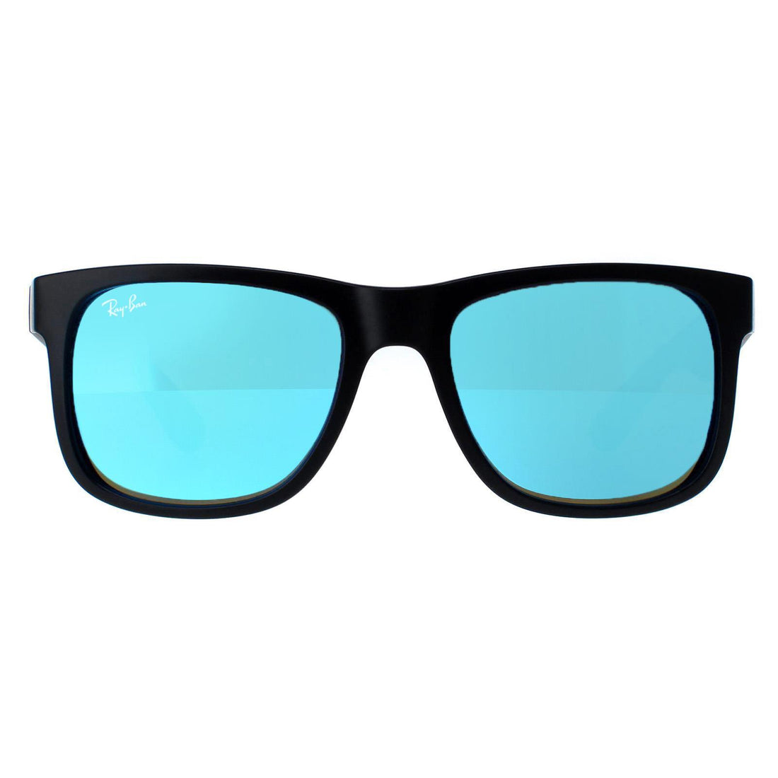 Ray-Ban Sunglasses Justin 4165 622/55 Black Blue Mirror